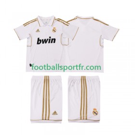 Tenue Real Madrid 2011 2012 Retro Enfant Domicile Maillot de Foot